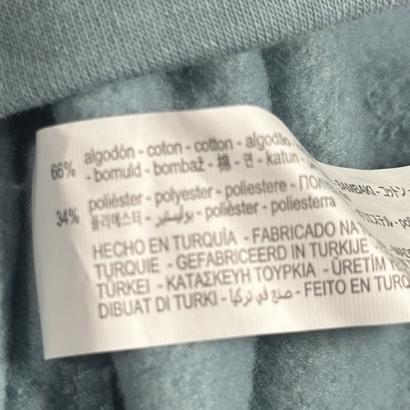 Zara Women’s Fleece Drawstring Midi Skirt Sage Green Size Large NEW - Picture 14 of 15